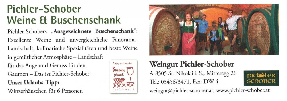 Weingut Pichler-Schober - St. Nikolai im Sausal