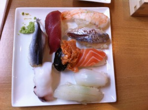 Sushi Vielfalt