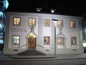 Das 1720 erbaute und 2003 gefühlvoll sanierte "Kornmesser" am Kornmarktplatz. - Kornmesser - Bregenz