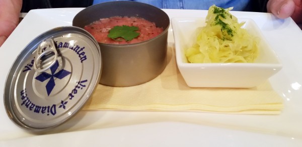 Thunfisch-Tartar auf Fenchel - Duspara - Wien