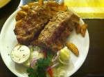 Spareribs mit Wedges
