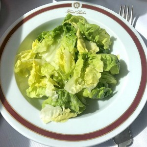 Salat zum Herrenpilz - Sacher Rote Bar - Wien