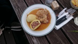 Fleischknödel mit Sauerkraut - Zur Schildkrot - Wien