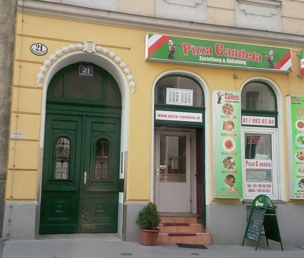 Außenansicht - Pizza Candela - Wien