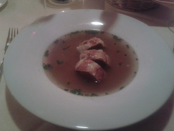 Fleischstrudelsuppe - Scheucher - Graz