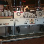 Kaffeemaschine im SB-Buffetbereich - Paznauner Stube - Trofana Tyrol - Mils bei Imst