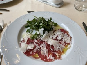 Rinder-Carpaccio, halbe Portion, vorzügliche Ware. - Schmutzer - WINZENDORF