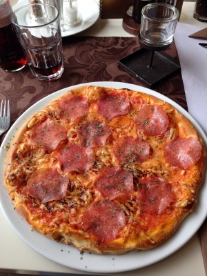 Salamipizza
 - Mokka - Güssing