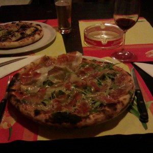 Pizza "alla boscaiola" - Gallo Nero - Klagenfurt