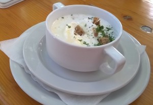 Knoblauchcremesuppe - Bergrestaurant Wurbauerkogel - Windischgarsten