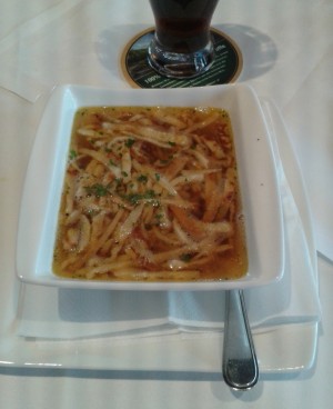 Frittatensuppe - Restaurant Mediterran - Lannach