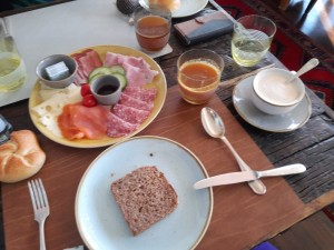 Frühstück als Menü - Cortisen am See - St. Wolfgang