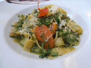 Pappardelle all aglio orsino - Monte Christo - Wien