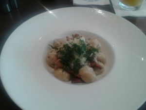 Topfen - Steinpilz Gnocchi