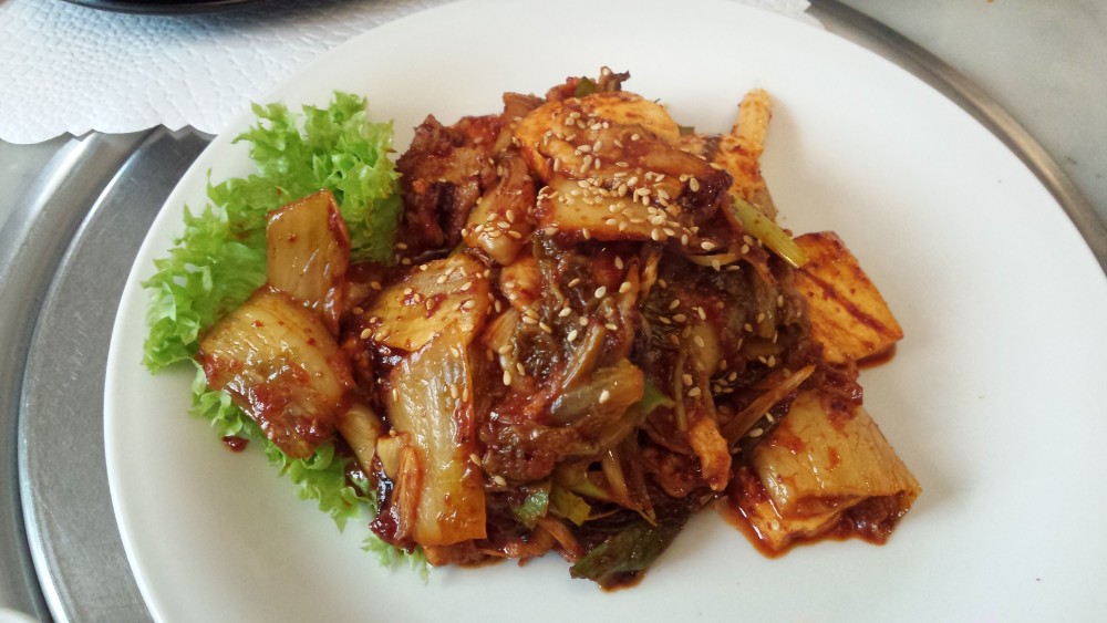gebratenes Kimchi mit Tofu und Schweinefleisch - Yoo - Wien