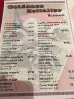 Wochenkarte - Goldenes Zeitalter - Wien