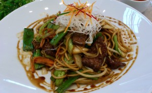 Pepper Beef Noodles