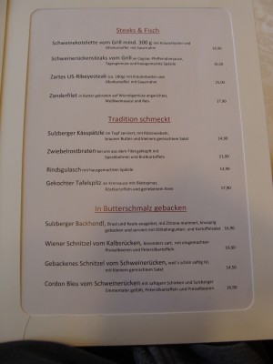 Steak, Fisch, Klassiker und Geschmalzenes. - Gasthof Alpenblick - Sulzberg