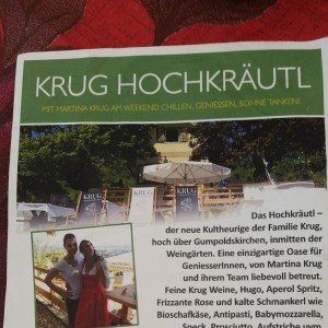 Kurzinfo Hochkräutl - Krug Hochkräutl - Gumpoldskirchen