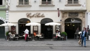 Außenansicht - Herrengasse - Cafe Sacher Graz - Graz