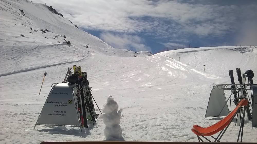 Der Ausblick :-)) - Kriegeralpe - Lech am Arlberg