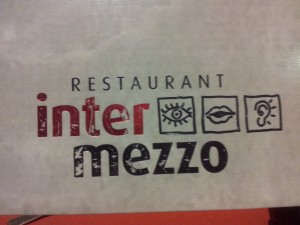 Entgegen der Ikonografie wird hier auch der Geschmackssinn adressiert. - Restaurant Intermezzo - Hard