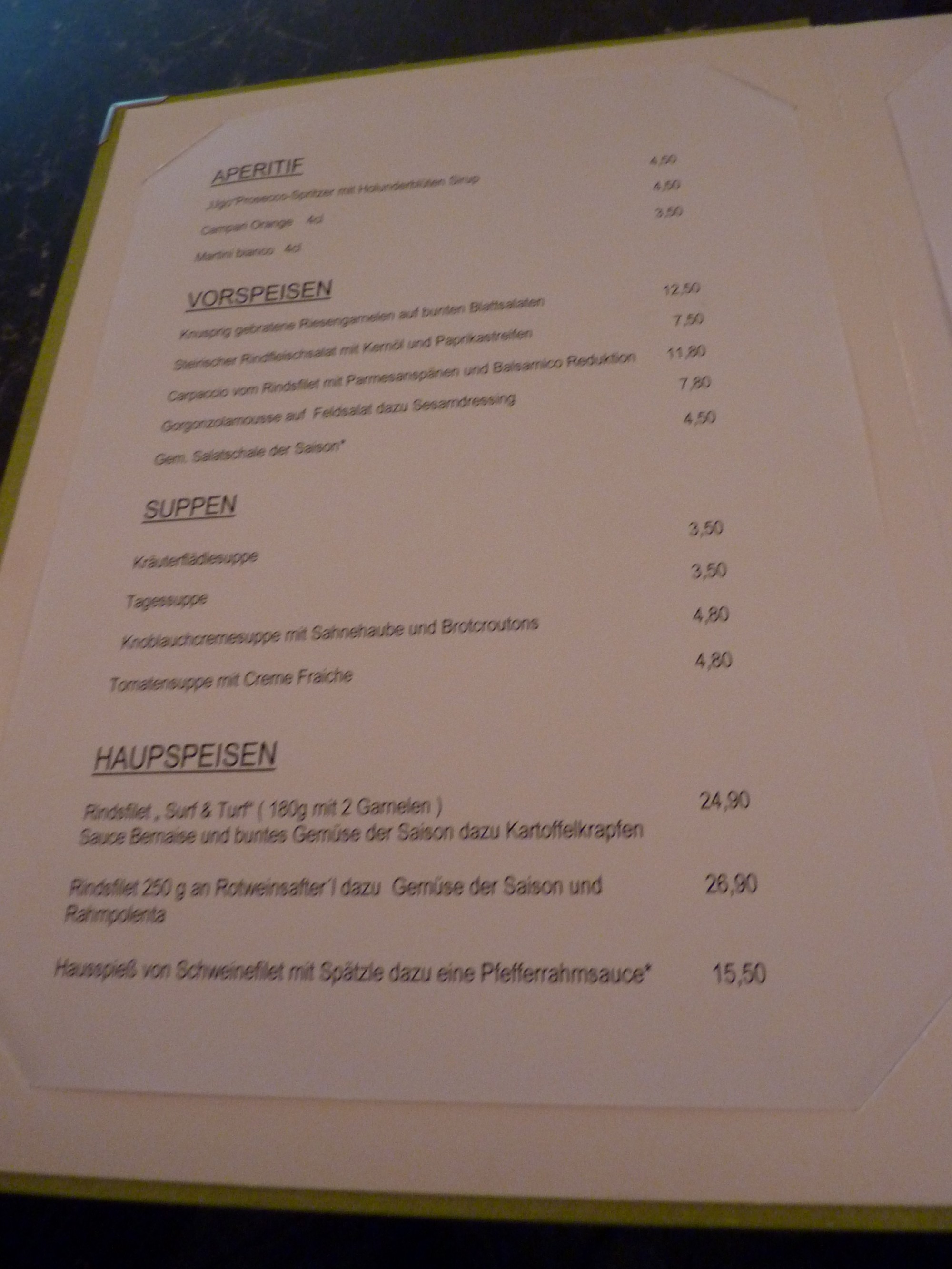 Karte: vorher ... - Gästehaus Brugger - Lauterach