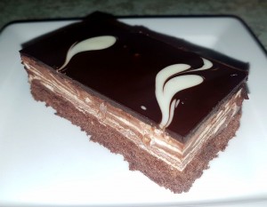 Double Chocolate Schnitte - WIP - Wien