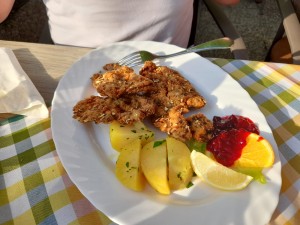 Rehschnitzel - Gasthaus zu den Linden - Gaaden