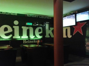 Heineken Sport Lounge - Untergeschoß