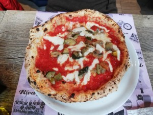 Pizza Vegetariana - Pizzeria Riva - Türkenstraße - Wien