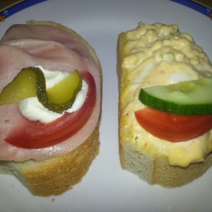 Brötchen - Schinken & Ei Salat - Duran Sandwiches - Vösendorf