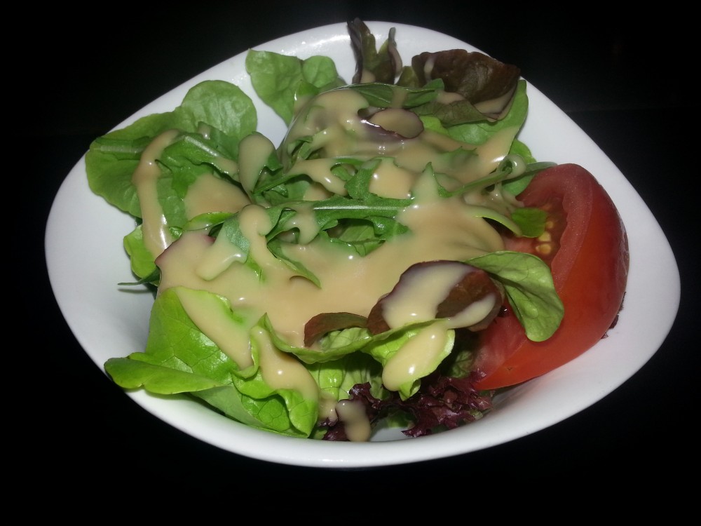 Salat (Vorspeise zum Teppanyaki Menu) - Momoya - Wien