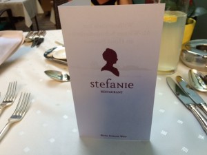 Speisekarte Altwiener Schmankerlreise - Restaurant Stefanie - Wien