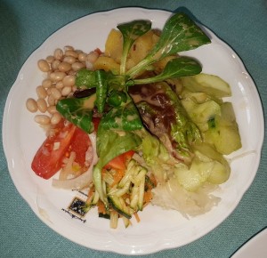 Gemischter Beilagensalat