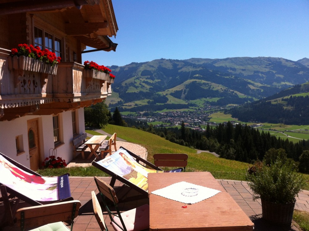 Ausblick auf Kirchberg - Ruetzenhof - Kirchberg in Tirol