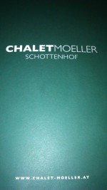 Die Speisekarte (klein aber fein) - Chalet Moeller - Wien