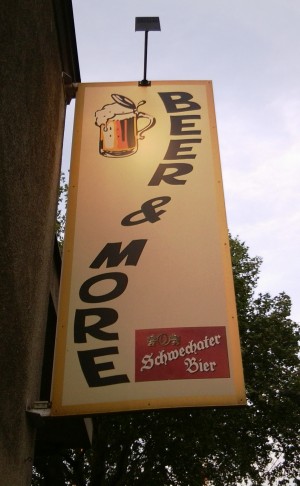 Beer & More Außenreklame - Beer & More - Wien