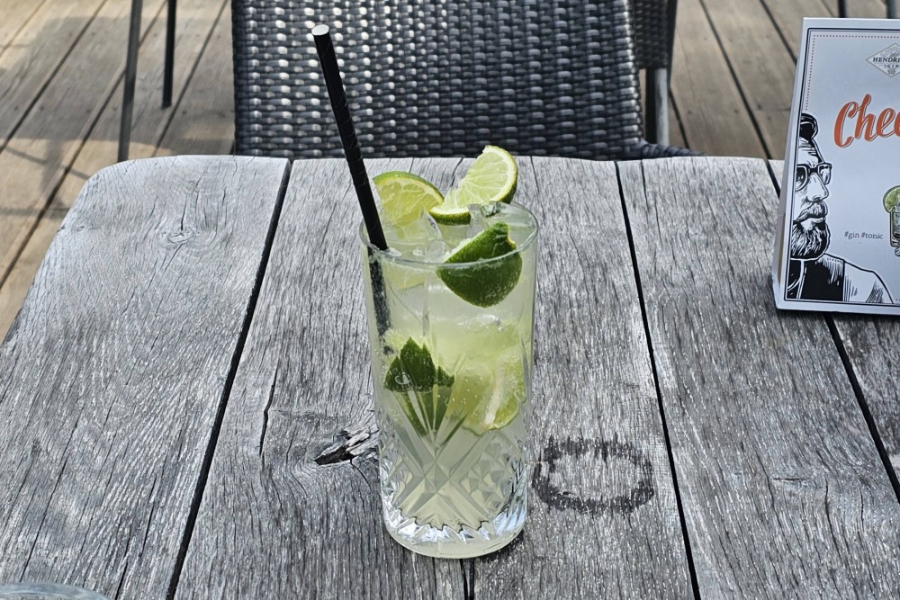 Salettl AKH - Caipirinha - net amoi so schlecht - einen Tick zu süß, aber ... - Salettl im alten AKH - Wien