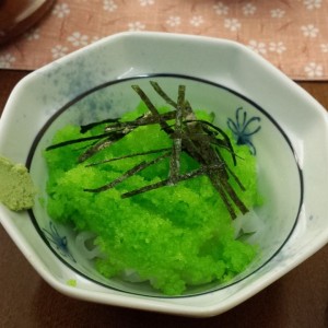 Tintenfisch mit Fischroggen - Nihon Bashi - Wien