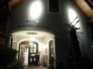 Außenfassade bei Nacht - Weingut Langmann vlg. Lex - St.Stefan/Stainz