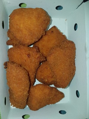 Die leckeren Chicken Nuggets