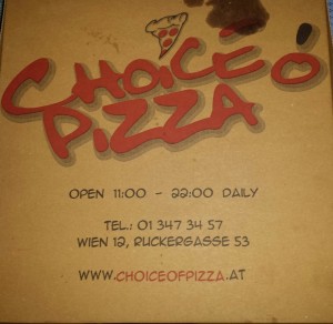 Choice of Pizza - Wien