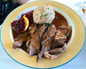 Wildschweinbraten - Gasthof SKILITZ - Siegenfeld