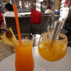 Tequila Sunrise und Whisky Sour mit Orangensaft :-( - Restaurant Cafe Reichmann - St. Kanzian