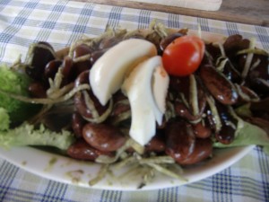 Käferbohnensalat mit Rettich