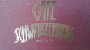Speisen & Getränke Karte - Schwarzenberg - Wien