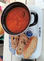 Bouillabaisse, geschmacklich top, Einlage flop, also wenig da davon. - Das Bootshaus Alte Donau - Wien