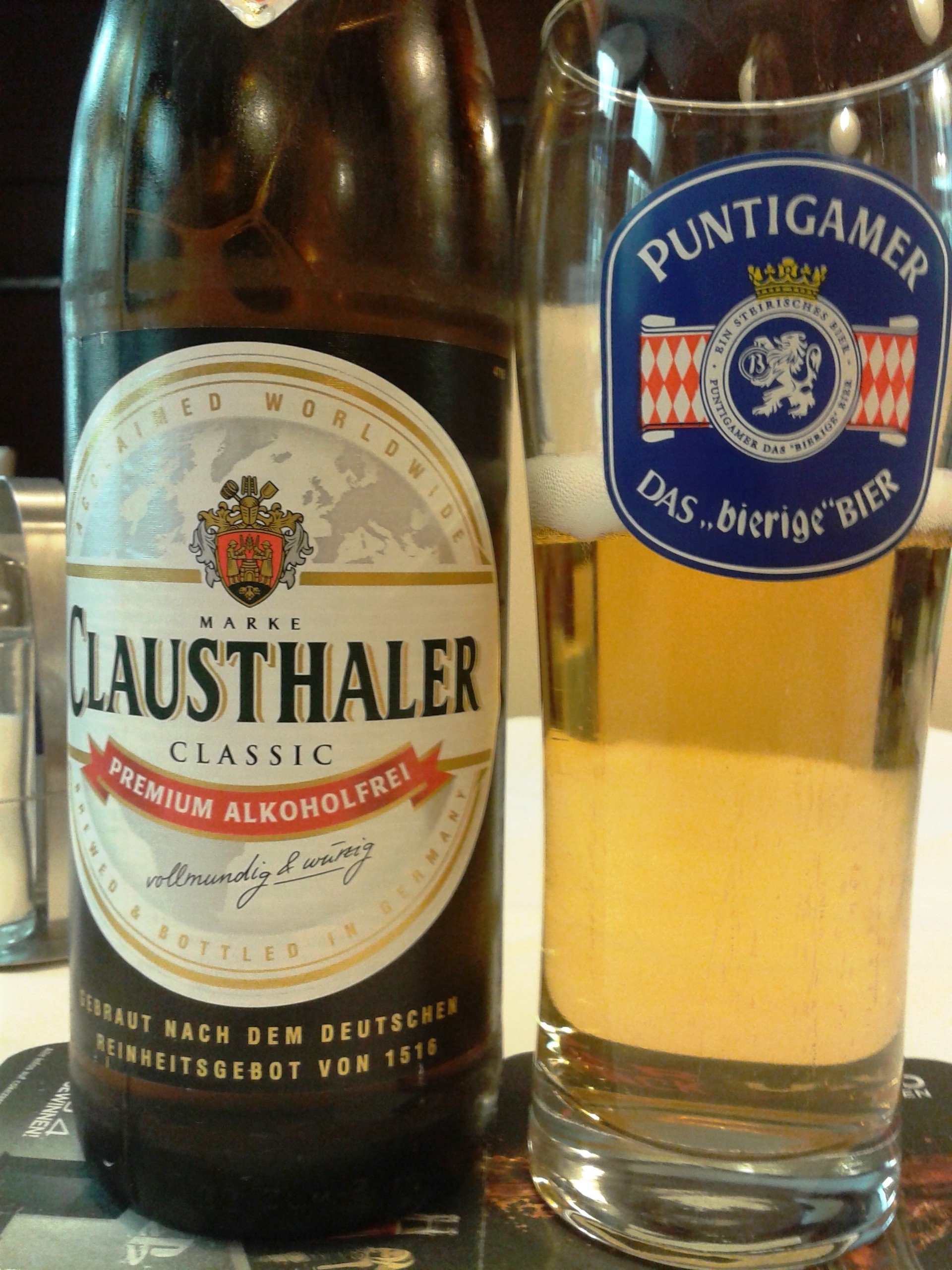 Gasthaus Weinhappel - Clausthaler Alkoholfrei (EUR 3,20) - Gasthaus Weinhappel - Wien