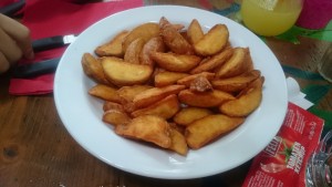 Potatoe Wedges - Estancia Santa Cruz - Wien